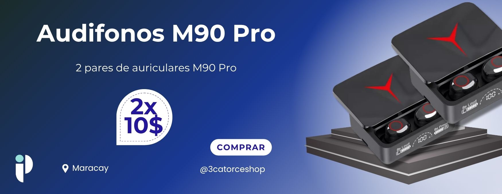 Auriculares m90 inalambricos