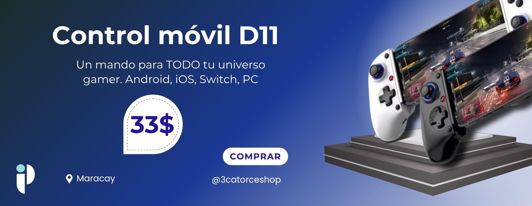 Mando mobile D11 videojuegos
